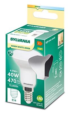 Sylvania Ledlamp - e14 - 470lm - reflector - mat - warm Sylvania Ledlamp - e14 - 470lm - reflector - mat - warm