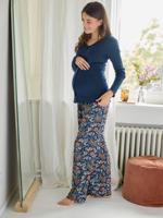 2-delige borstvoedingspyjama nachtblauw - thumbnail