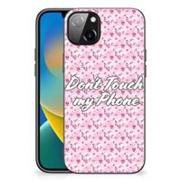 iPhone 14 Plus | Telefoon Hoesje | Flowers Pink DTMP - thumbnail