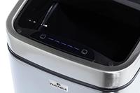 Durable Afvalbak | 12 l H430 mm | RVS/kunststof metallic zilver | 1 stuk - 342123 342123 - thumbnail