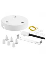 Light depot - plafondkap metaal 3 lichts - wit - Outlet - thumbnail