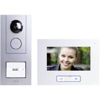 m-e modern-electronics VISTUS VD ALU-6710 S Video-deurintercom Kabelgebonden Zilver - thumbnail