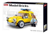 Sluban Car Yellow bouwstenen set - thumbnail