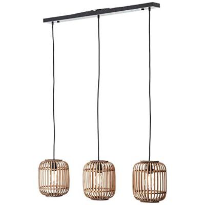 Brilliant 93778/20 Woodrow Hanglamp E27 60 W Lichtbruin Brilliant 93778/20 Woodrow Hanglamp E27 60 W Lichtbruin