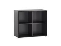 Schildmeyer Kast Aino (4 vakken, Matzwart) - thumbnail