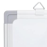 Whiteboard magnetisch inklapbaar 150x80x1,7 cm aluminium - thumbnail