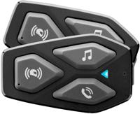 INTERPHONE helm communicatie systeem "u-com 3" helmet com.system interp. u-com 3 double kit - thumbnail