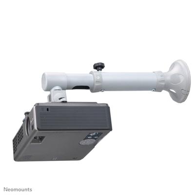 Neomounts BEAMER-W050SILVER Beamer-wandbeugel Kantelbaar, Draaibaar Afstand tot de muur (max.): 47 cm Zilver Neomounts BEAMER-W050SILVER Beamer-wandbeugel Kantelbaar, Draaibaar Afstand tot de muur (max.): 47 cm Zilver