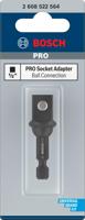 Bosch Accessoires pro socket adapter met kogelaansluiting | 1/2" | 50 mm - 2608522564 - thumbnail