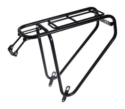 Steco Power safety bagagedrager glans zwart