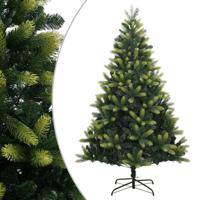 VidaXL Kunstkerstboom met scharnieren en standaard 120 cm - thumbnail