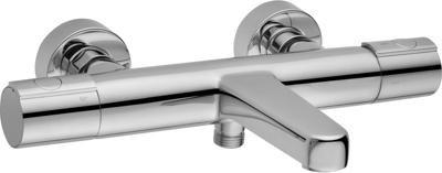 Saqu Dream thermostatische badkraan chroom Saqu Dream thermostatische badkraan chroom