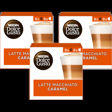 Nescafe Dolce Gusto Caramel Macchiato 3 x 16 Stuks bij Jumbo