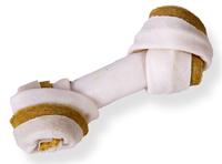 Petsnack duoknoop met semi-moist strip - thumbnail