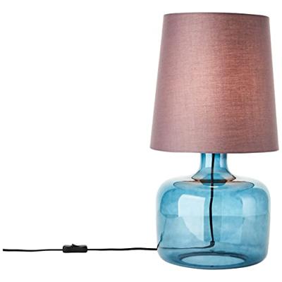 Brilliant TafellampHydra blauw met taupe - 94548/03