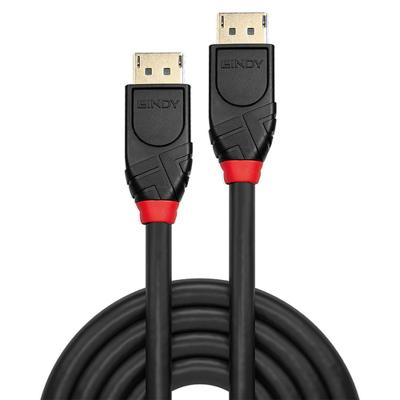 LINDY 41079 DisplayPort-kabel DisplayPort Aansluitkabel DisplayPort-stekker, DisplayPort-stekker 15.00 m Zwart Actief met signaalversterking