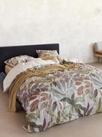 Essenza Essenza knitted Ajour plaid Fern yellow 130x170 - thumbnail