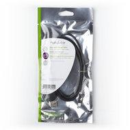 Sync and Charge-Kabel | Apple Lightning 8-Pins Male - USB-A Male | 2,0 m | Zwart