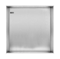 Looox Colour BoX inbouwnis - 30x30x10cm - RVS geborsteld cbox30rvs - thumbnail