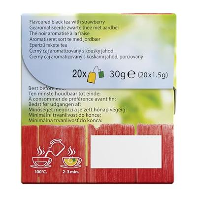 Thee pickwick aardbei 20x1.5gr | 12 stuks