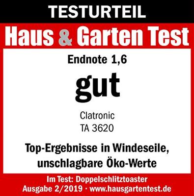 Clatronic TA 3620 Broodrooster Inox