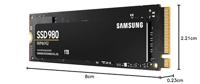 Samsung 980 1TB Interne SSD Zwart - thumbnail