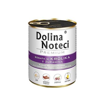 DOLINA NOTECI Premium Rich in rabbit with cranberries - Nat hondenvoer - 800 g