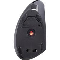 Renkforce RF-WM-322 Ergonomische muis Radiografisch Optisch Zwart 5 Toetsen 1600 dpi Ergonomisch, Oplaadbaar - thumbnail
