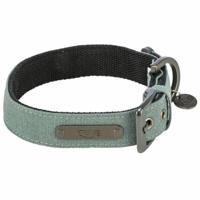 Hondenhalsband Trixie CityStyle Groen L/XL 50-57 cm - thumbnail