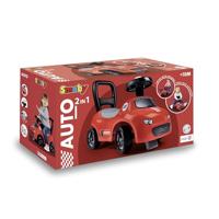 Driewieler Smoby Zwart Rood 2 in 1 - thumbnail