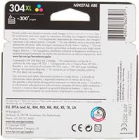 Originele inktcartridge HP 304XL Tricolor - thumbnail