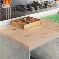 Garagekast 40x51x85 cm massief grenenhout betongrijs - thumbnail