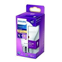 Philips LED 78269600 LED-lamp Energielabel F (A - G) 7.5 W = 60 W Warmwit (Ø x l) 6.2 cm x 11.4 cm Incl. daglichtsensor 1 stuk(s) - thumbnail