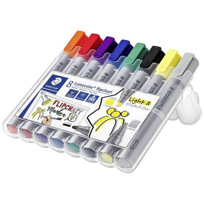 Staedtler merkstift Lumocolor Flipchart 8 stuks