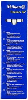 Herlitz Pelikan Fineliner 96® blauw, 10 stuks in doos 10 Stuk paars