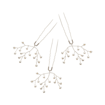 Abrazi Emma Haarspelden Zilver