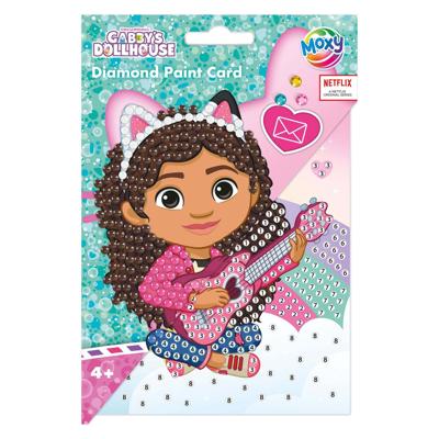 Creative Craft Group Diamond painting kaarten & enveloppen gabby&apos;s poppenhuis