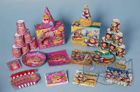 Van Der Doelen Party pack 6 personen meisjes