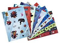 Undercover Sticker fun marvel spiderman, 8 vellen - thumbnail