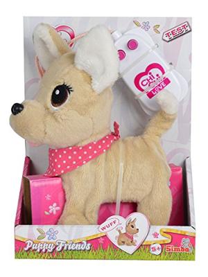 Simba Chi chi love puppy friends lopen met afstandsbediening