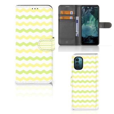 Nokia G11 | G21 | Telefoon Hoesje | Waves Yellow