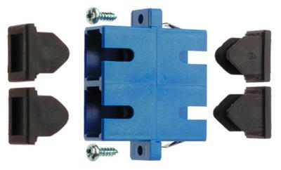 Telegärtner 100007238 Connector voor glasvezelkabels Blauw 1 stuk(s)