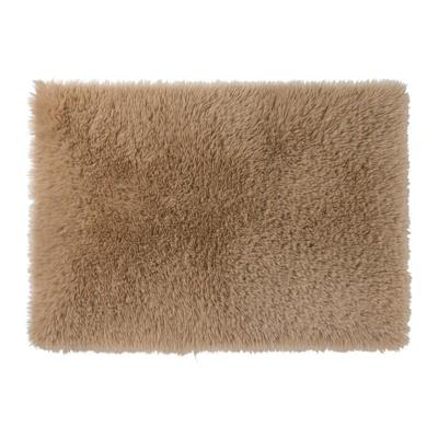 Vloerkleed fluffy - bruin - 120x180 cm