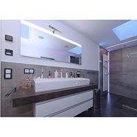 Deko Light Spiegel Line II Spiegellamp LED LED vast ingebouwd 12 W Energielabel: G (A - G) Warmwit Zilver - thumbnail