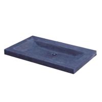 Wasblad Sanilux Trend Stone 80x47x5cm Natuursteen (zonder kraangat) - thumbnail