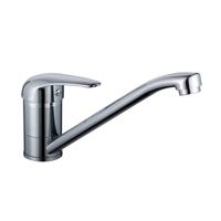 MAGNA ééngreepsmengkraan keuken, chroom kraan met verlengde uitloop en draaibereik 360° keramische schijven geluidsarme, verwisselbare 40 mm-cartouche flexibele metalen aansluitslangen volgens - thumbnail