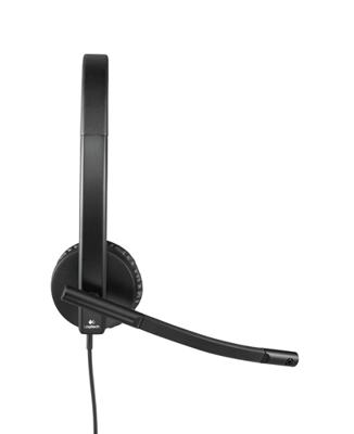 Hoofdtelefoon met Hoofdband Logitech 981-000575 Zwart