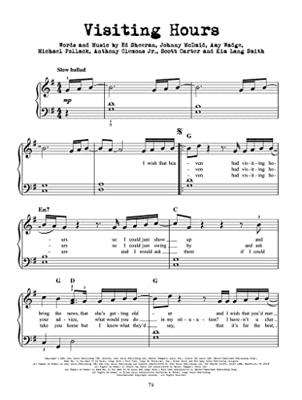 Hal Leonard Ed Sheeran: Equals (Easy Piano)