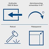 Scheppach Vlak- vandiktebank 10" x 5" HMS1070 - thumbnail
