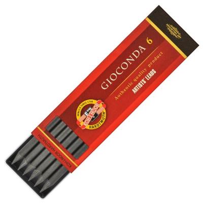 Grafietstift Koh-I-Noor gioconda 4865 2B 5,6mm 6 stuks